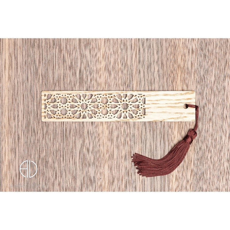 Marque-page en bois moderne et design personnalisable - V5 Marque-page en bois moderne et design personnalisable - V5