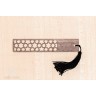 Marque-page en bois moderne et design personnalisable - V3