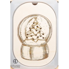 Boule de Noël, jeu en bois pour Ikea flisat