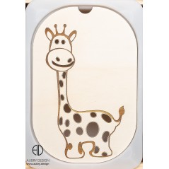 Girafe, jeu en bois pour Ikea Flisat