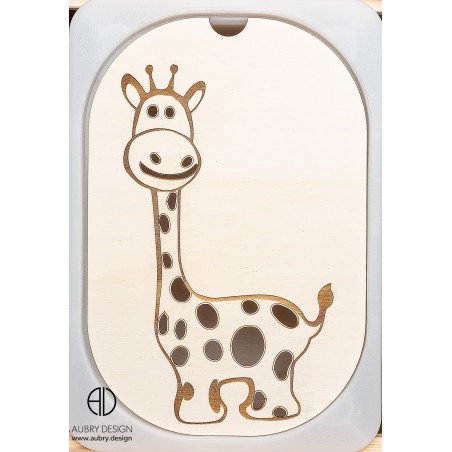 Girafe, jeu en bois pour Ikea Flisat