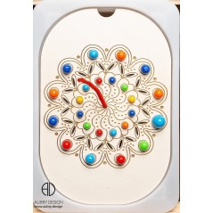 Mandala, jeu en bois pour Ikea Flisat