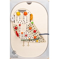 Oiseau, jeu en bois pour Ikea flisat