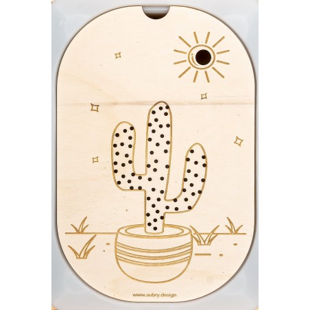 Cactus, jeu en bois pour Ikea Flisat