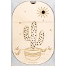 Cactus, jeu en bois pour Ikea Flisat