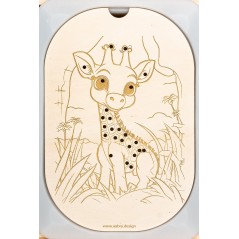 Girafe, jeu en bois pour Ikea Flisat