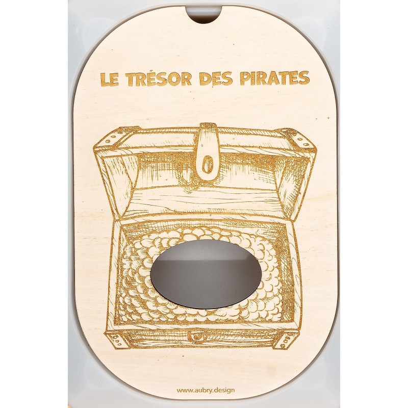 Trésor des pirates, jeu en bois pour Ikea Flisat