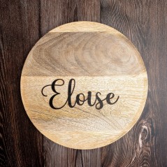 Prénom en bois pour la chambre de bébé