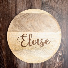 Prénom en bois pour la chambre de bébé