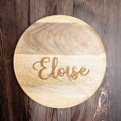 Prénom en bois pour la chambre de bébé