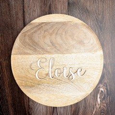 Prénom en bois pour la chambre de bébé