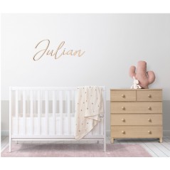 Prénom en bois à personnalise pour la chambre d'enfant. Cadeau de naissance.