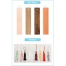 Marque-page en bois moderne et design personnalisable - V5 Marque-page en bois moderne et design personnalisable - V5