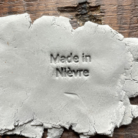 Tampon "Made in Nièvre" - tampon pour poterie, céramique, etc.