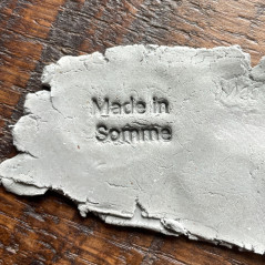 Tampon "Made in Somme" - tampon pour poterie, céramique, etc.