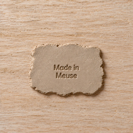 Tampon "Made in Meuse" - tampon pour poterie, céramique, etc.