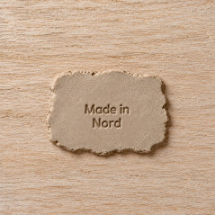 "Made in Nord" - tampon pour poterie, céramique, etc.