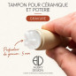Tampon "Fabriqué en France" pour poterie ou céramique