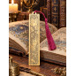 Tortue, marque-page animaux marins d'inspiration Art Nouveau. En bois et personnalisable