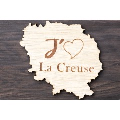 Magnet - Carte de la Creuse