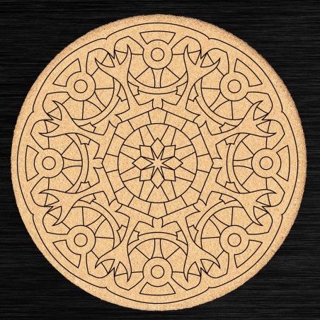 Dessous de plat mandala 8