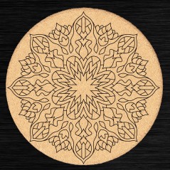 Dessous de plat mandala 12