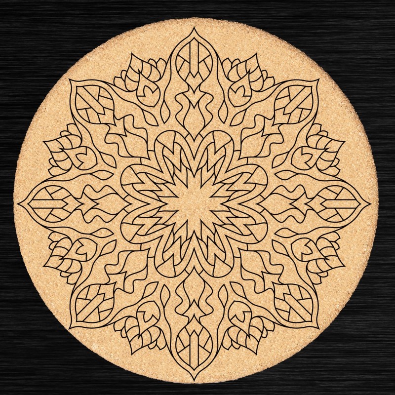 Dessous de plat Mandala 12