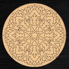 Dessous de plat mandala 14