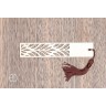 Marque-page en bois moderne et design personnalisable - V2 Marque-page en bois moderne et design personnalisable - V2