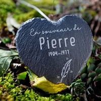 Coeurs en ardoise